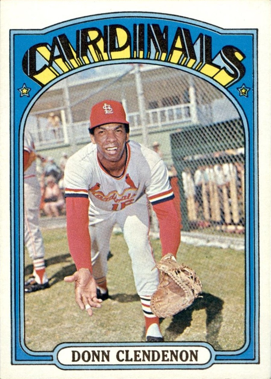 1972 Topps #671 Donn Clendenon, St. Louis Cardinals