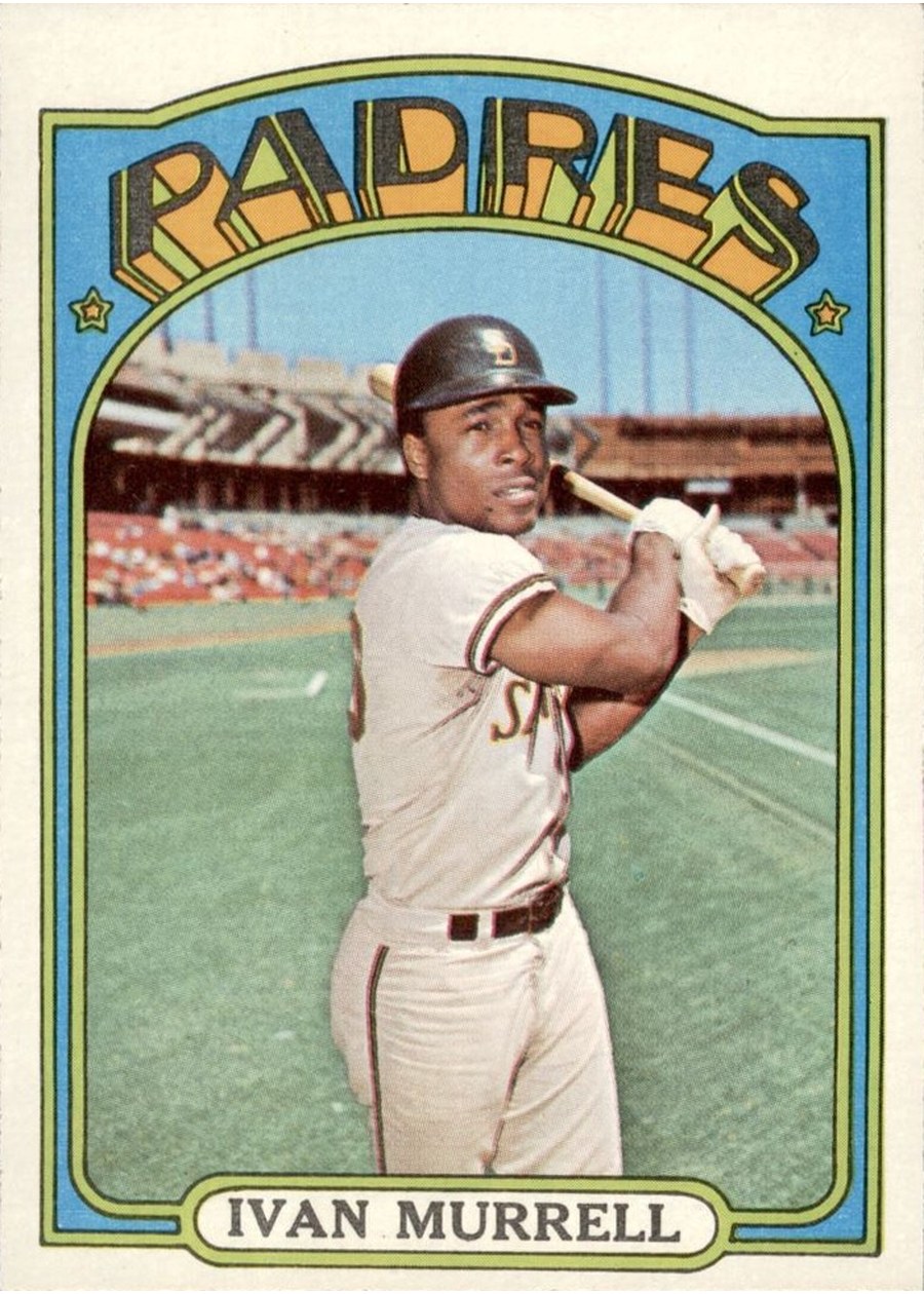 1972 Topps #677 Ivan Murrell, San Diego Padres