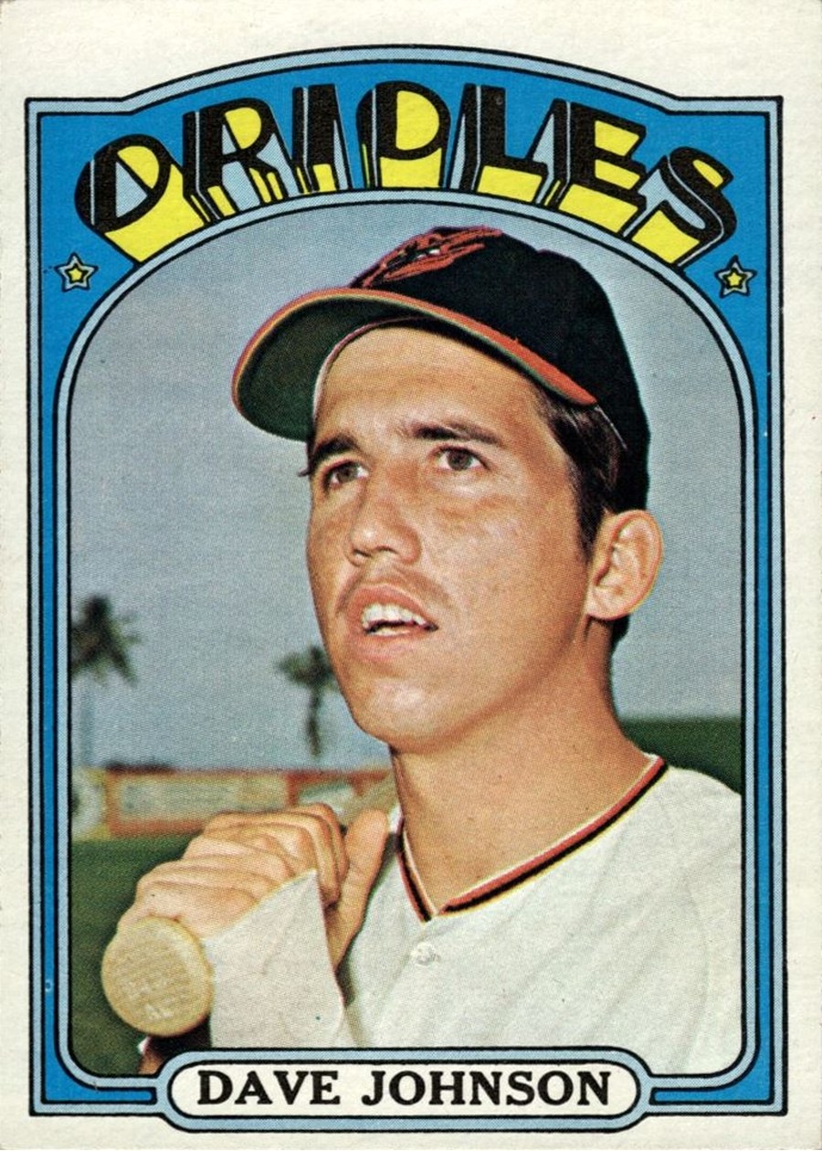 1972 Topps #680 Dave Johnson, Baltimore Orioles