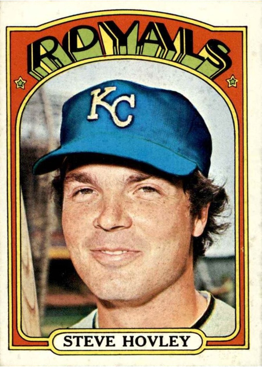 1972 Topps #683 Steve Hovley, Kansas City Royals