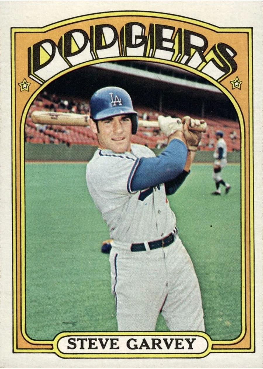 1972 Topps #686 Steve Garvey, Los Angeles Dodgers