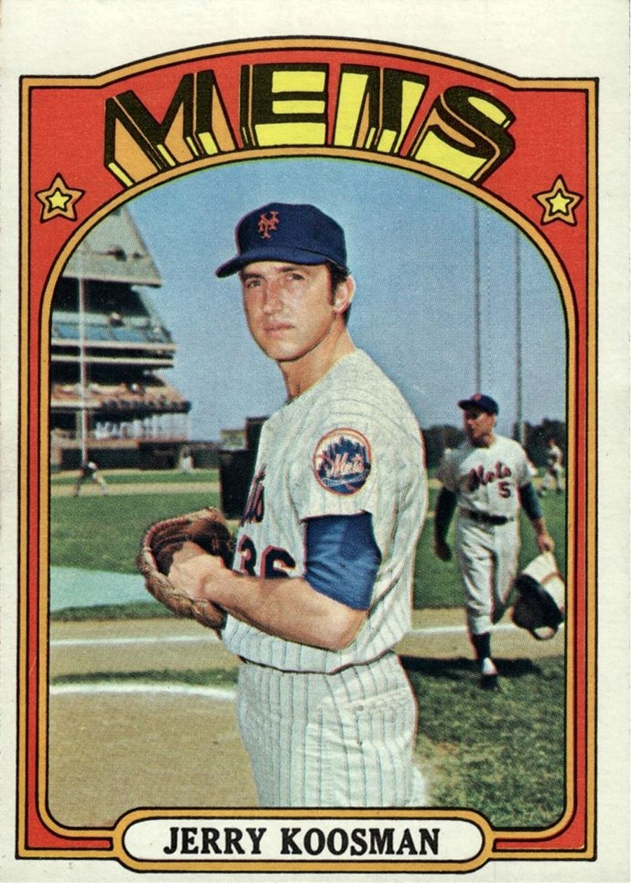 1972 Topps #697 Jerry Koosman, New York Mets