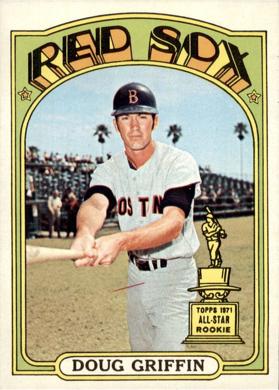 1972 Topps #703 Doug Griffin, Boston Red Sox