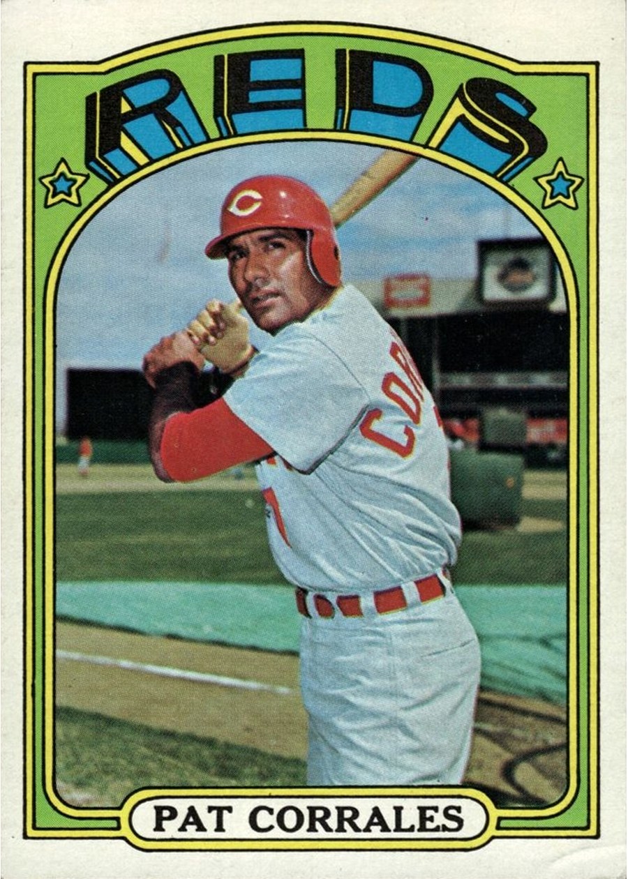 1972 Topps #705 Pat Corrales, Cincinnati Reds