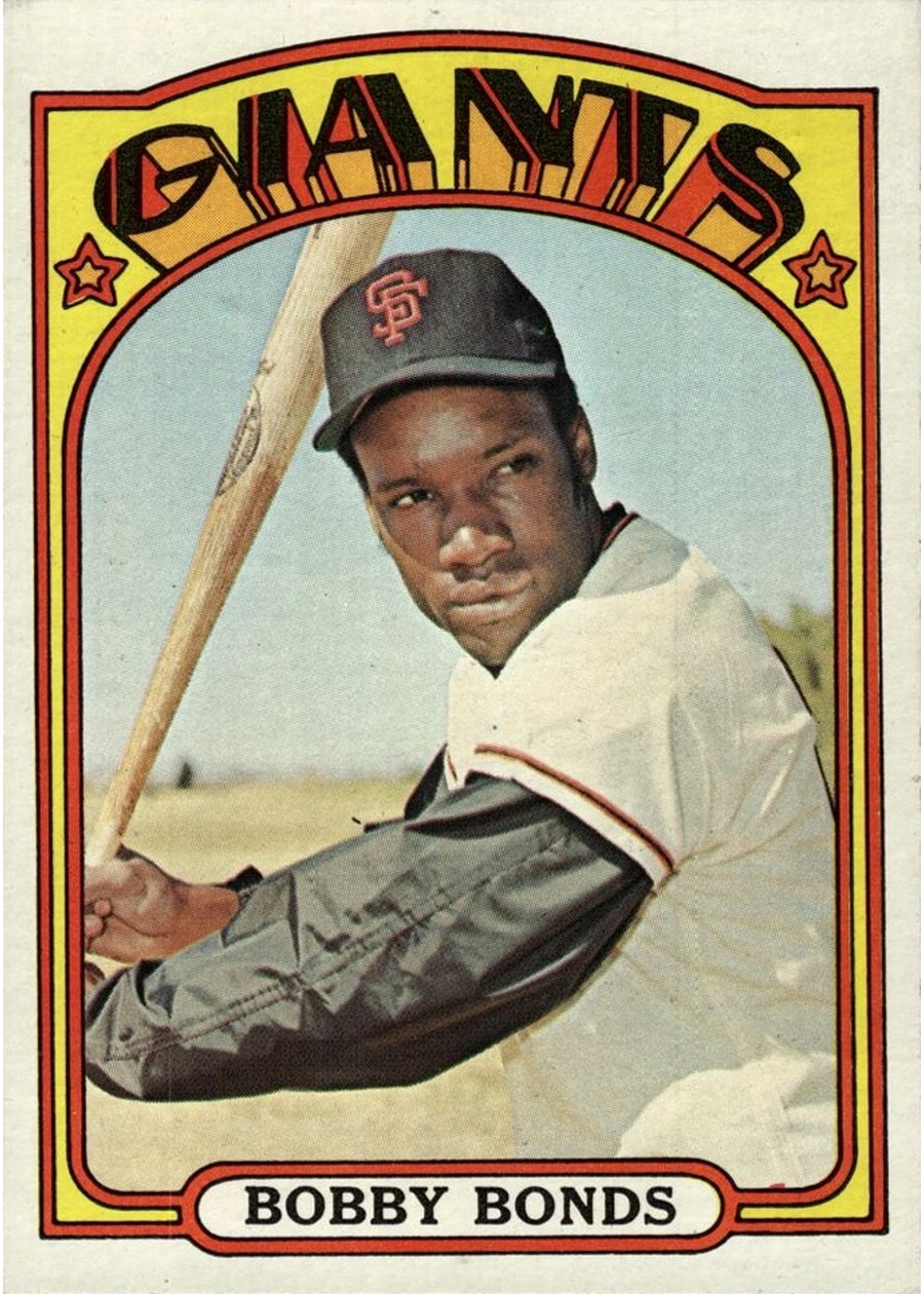 1972 Topps #711 Bobby Bonds, San Francisco Giants