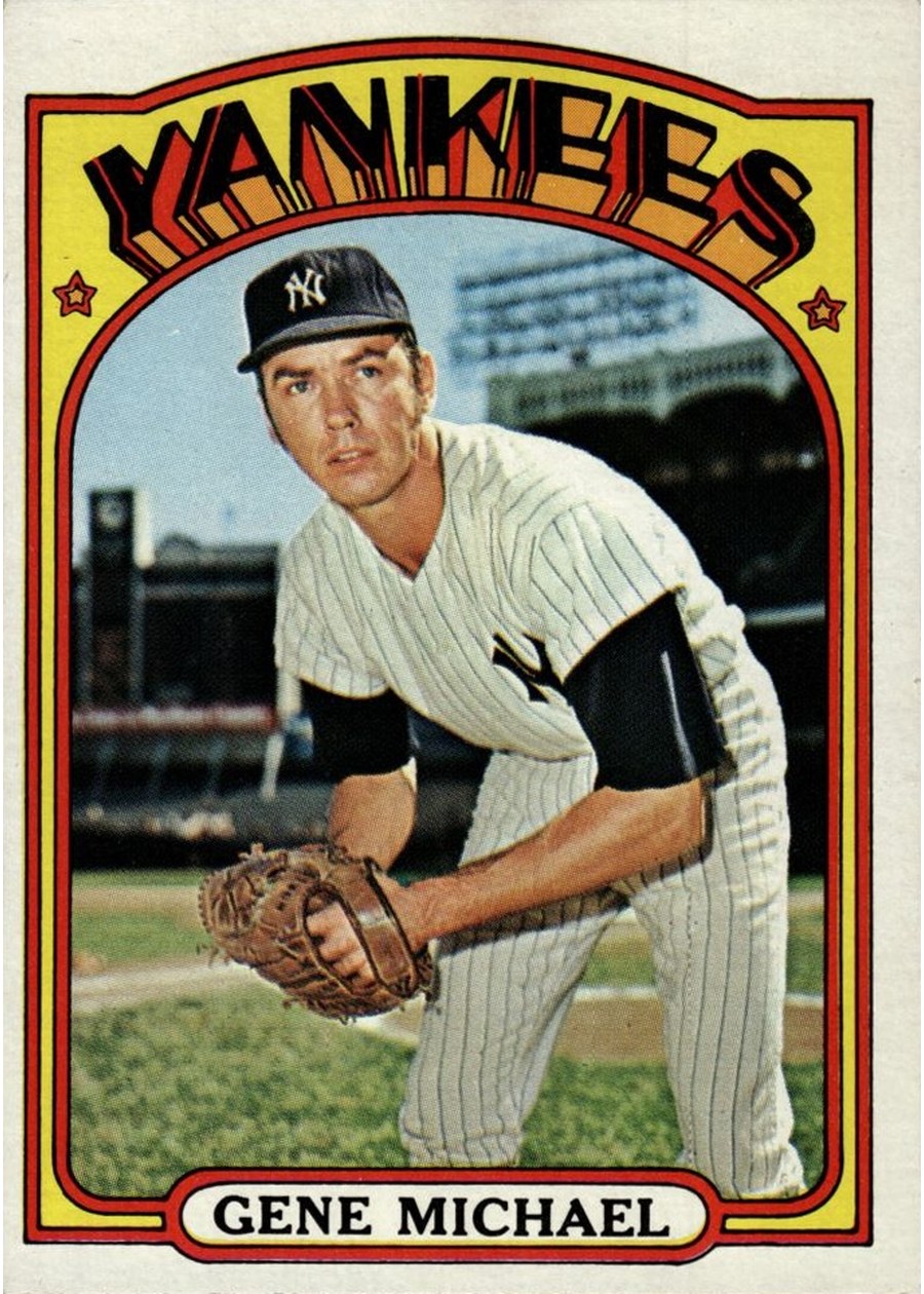 1972 Topps #713 Gene Michael, New York Yankees