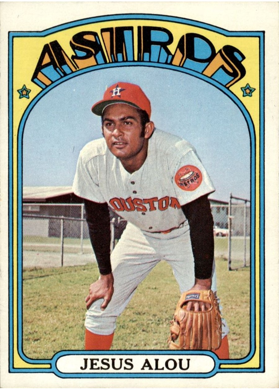 1972 Topps #716 Jesus Alou, Houston Astros