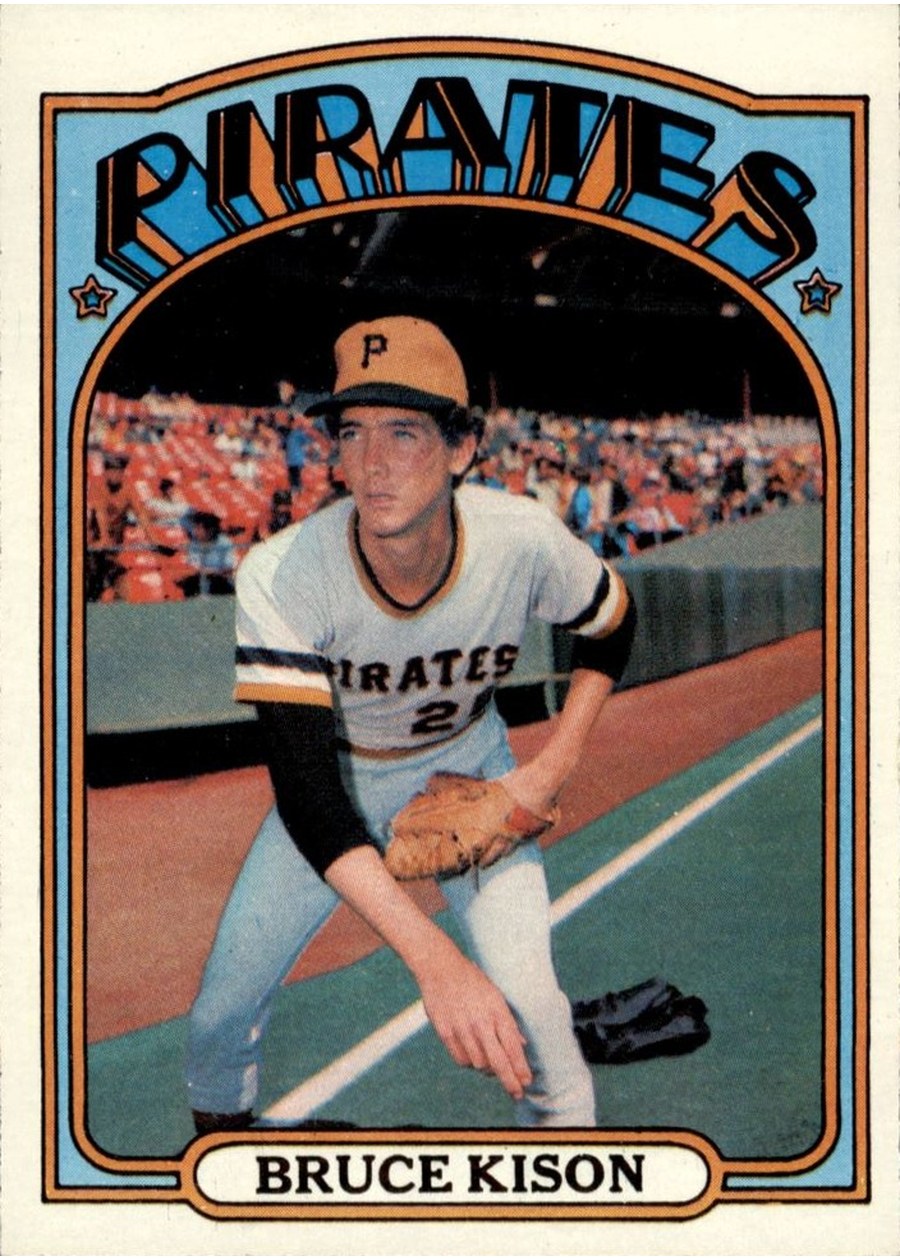1972 Topps #72 Bruce Kison, Pittsburgh Pirates