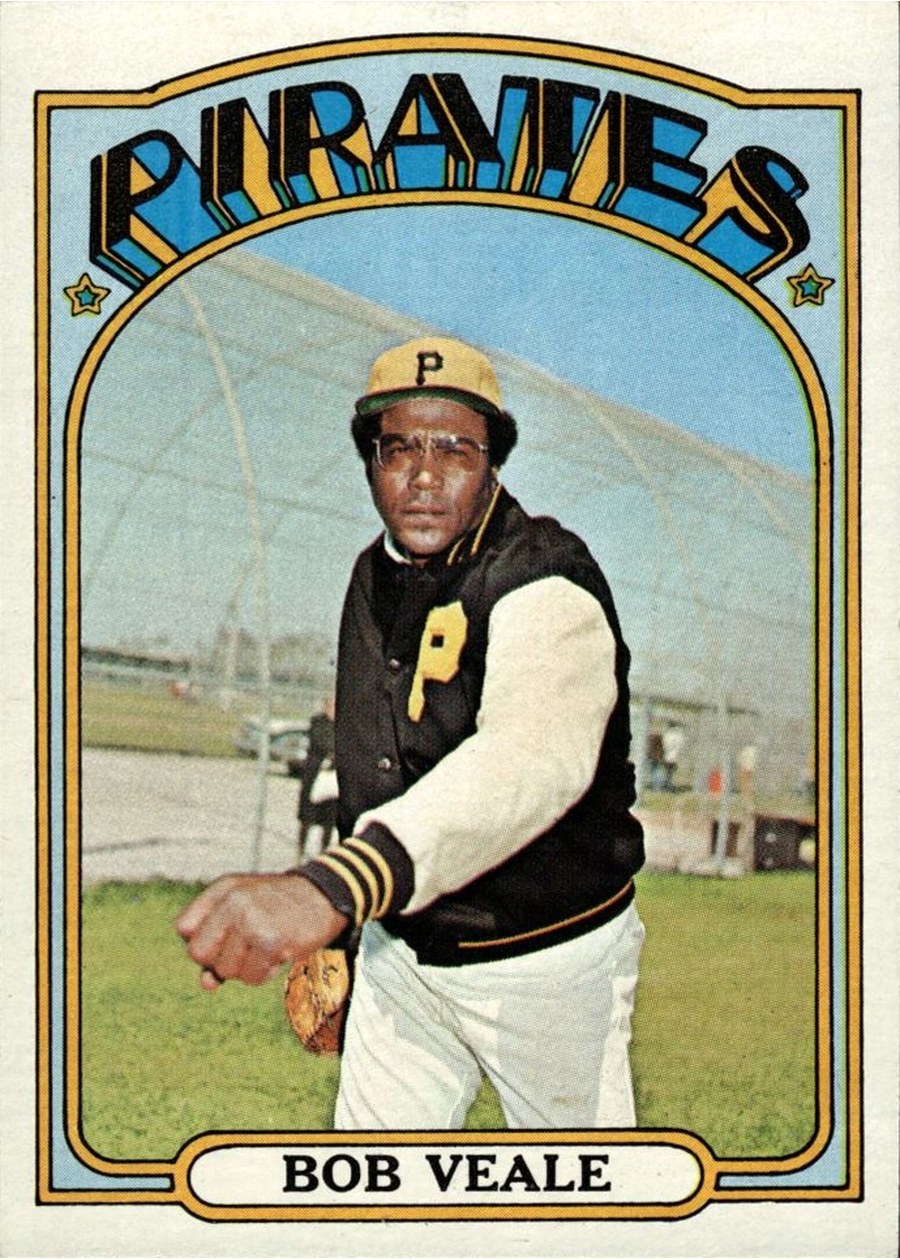 1972 Topps #729 Bob Veale, Pittsburgh Pirates