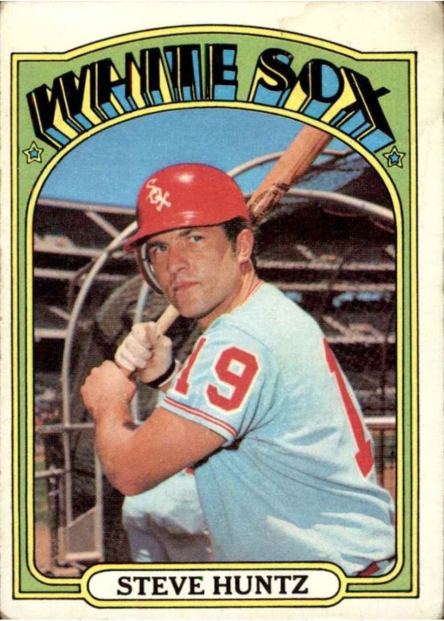 1972 Topps #73 Steve Huntz, Chicago White Sox