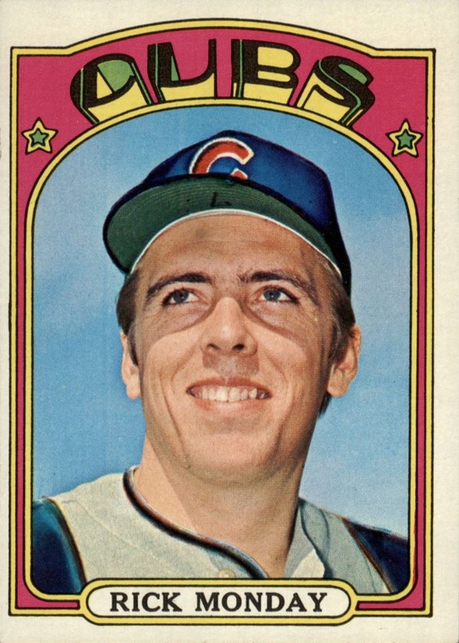 1972 Topps #730 Rick Monday, Chicago Cubs