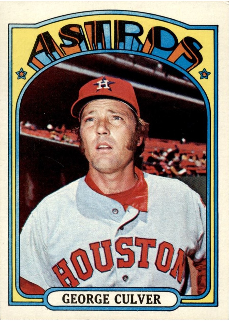 1972 Topps #732 George Culver, Houston Astros