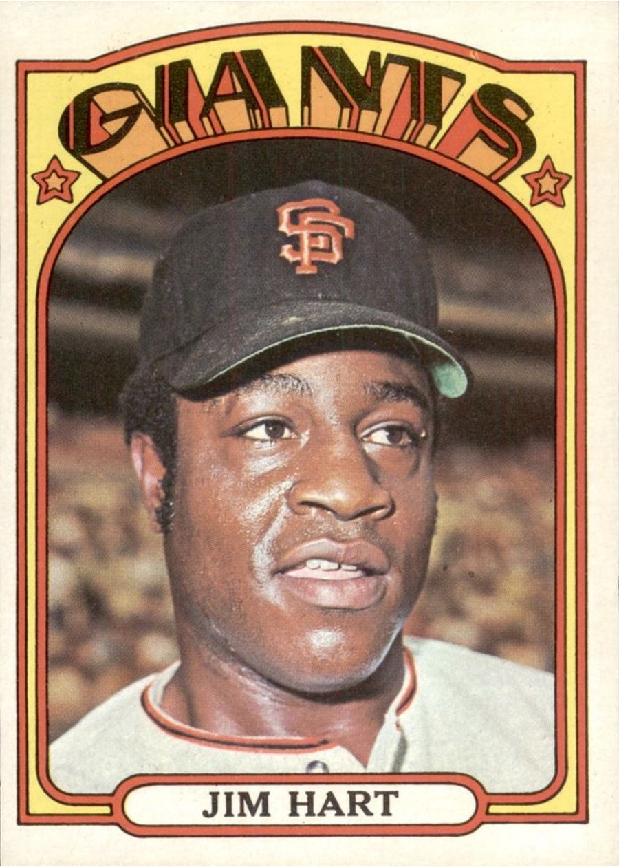 1972 Topps #733 Jim Hart, San Francisco Giants