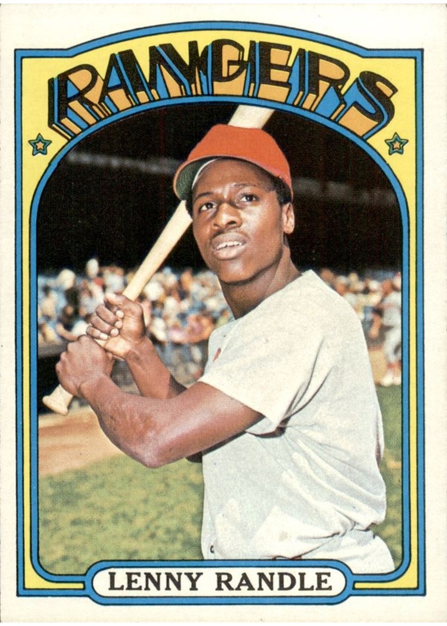 1972 Topps #737 Lenny Randle, Texas Rangers
