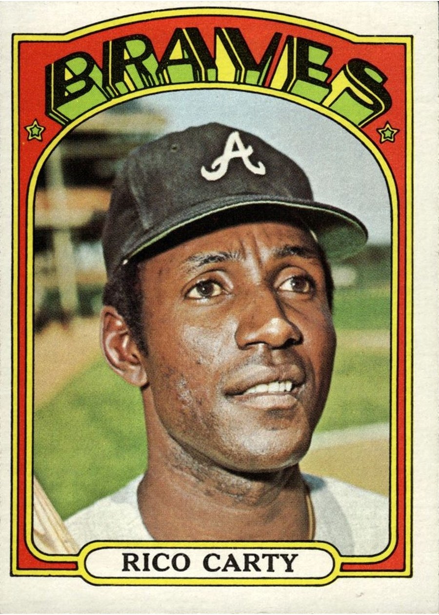 1972 Topps #740 Rico Carty, Atlanta Braves