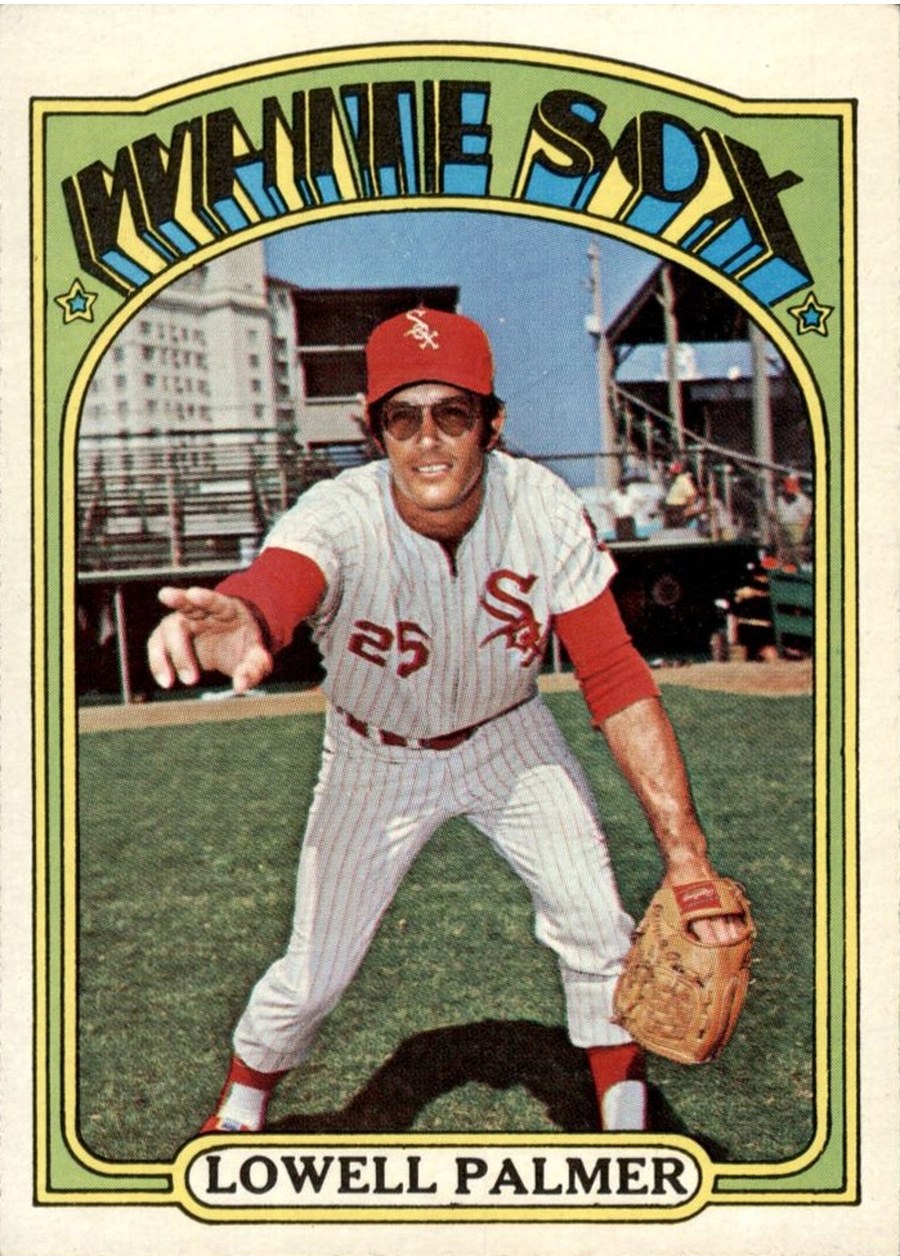 1972 Topps #746 Lowell Palmer, Chicago White Sox