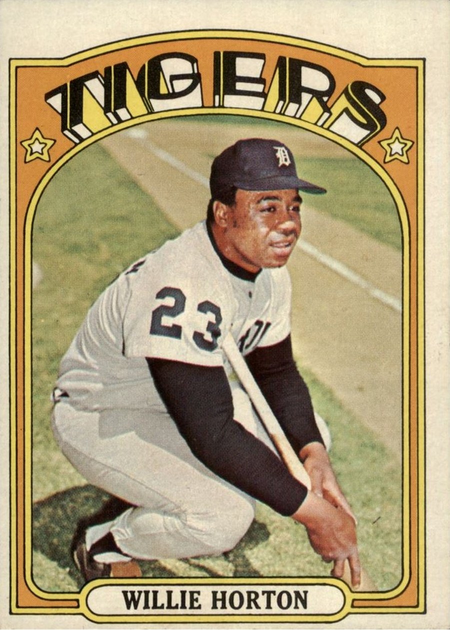 1972 Topps #750 Willie Horton, Detroit Tigers