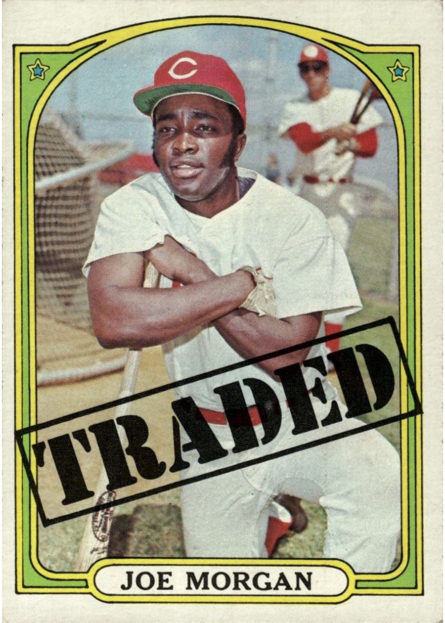 1972 Topps #752 Joe Morgan, Cincinnati Reds