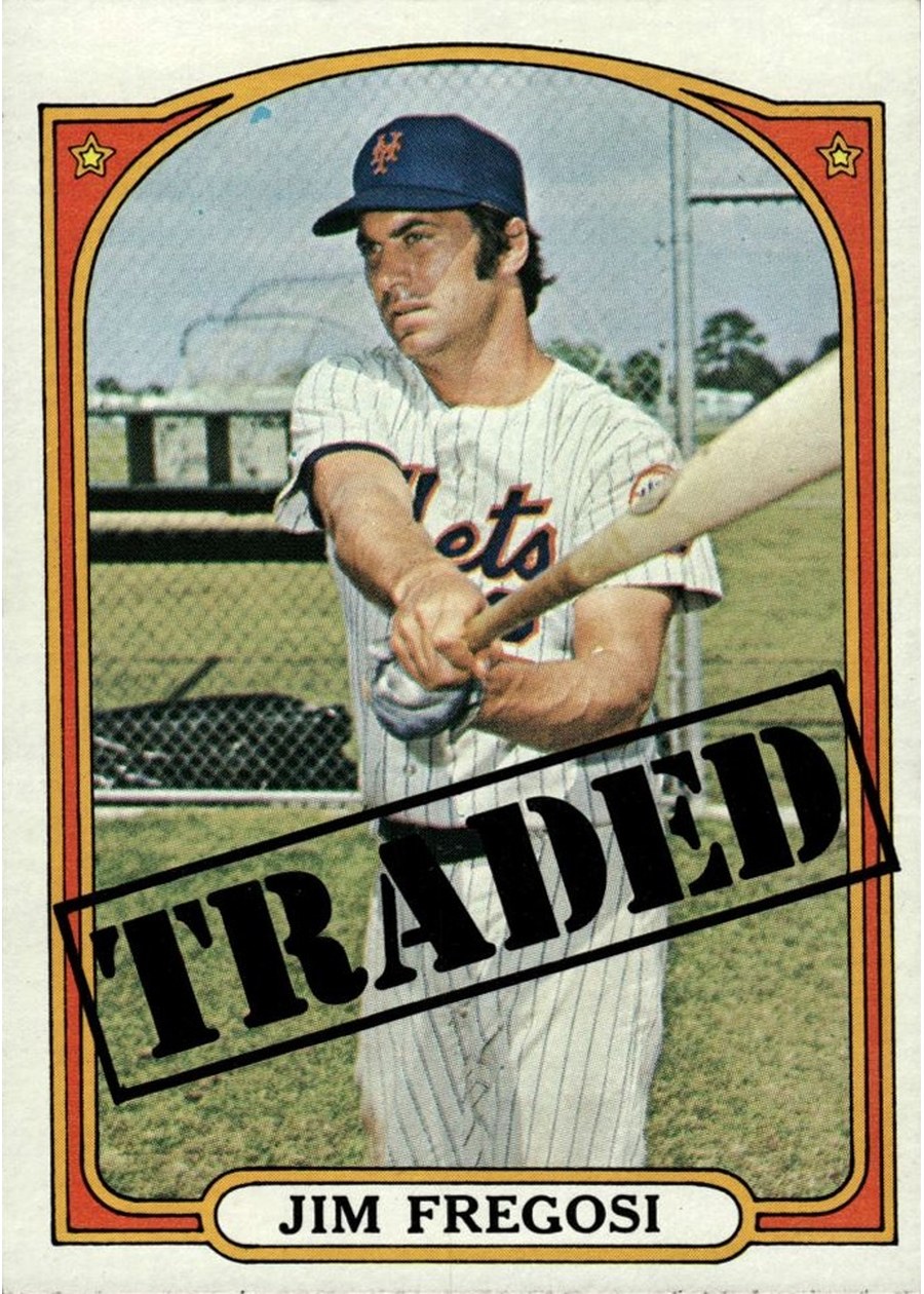 1972 Topps #755 Jim Fregosi, New York Mets