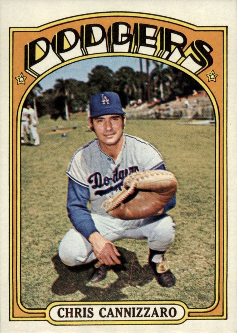 1972 Topps #759 Chris Cannizzaro, Los Angeles Dodgers