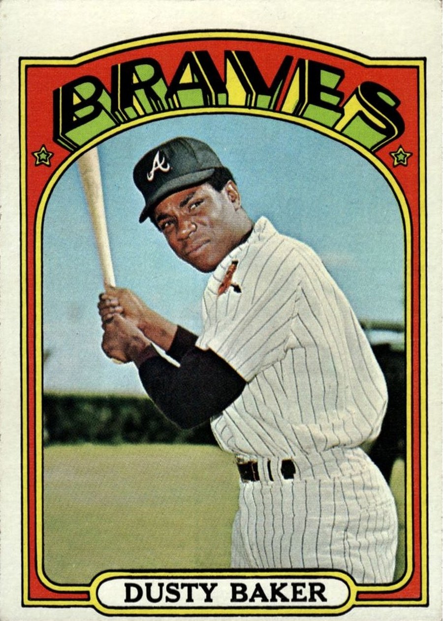 1972 Topps #764 Dusty Baker, Atlanta Braves