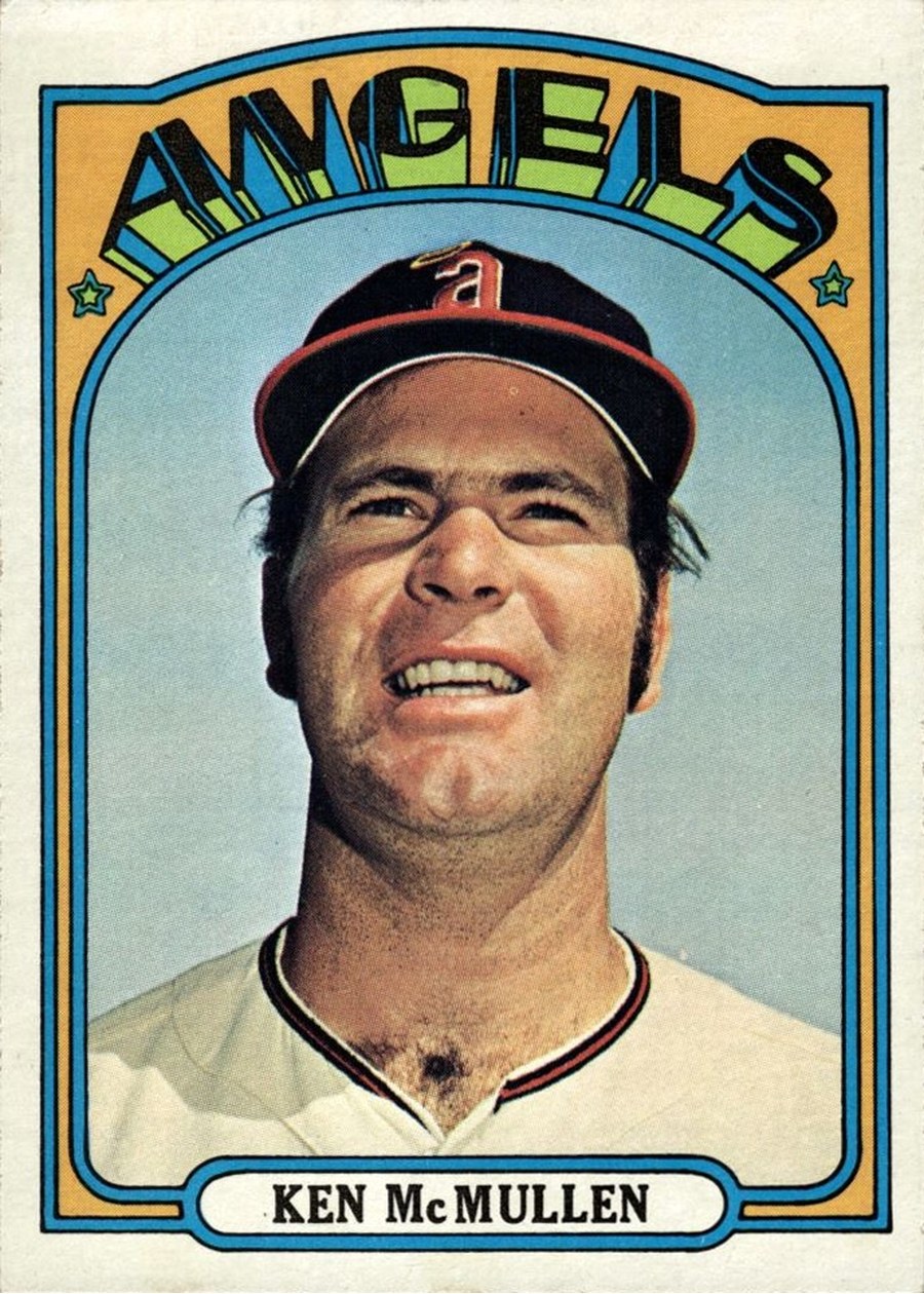 1972 Topps #765 Ken McMullen, California Angels