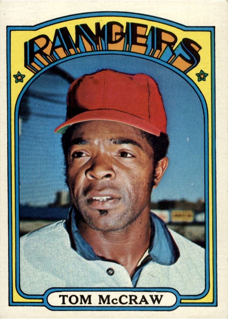 1972 Topps #767 Tom McCraw, Texas Rangers