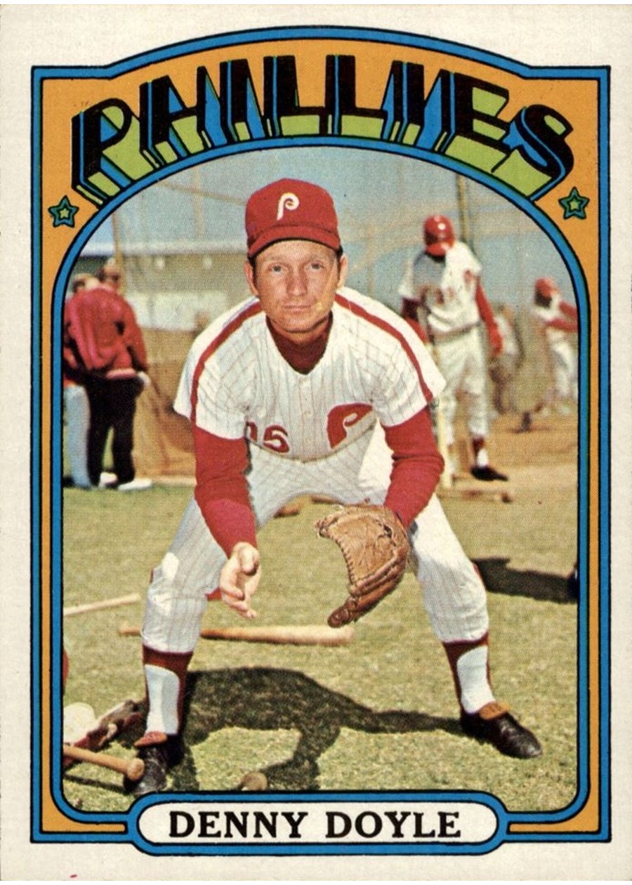1972 Topps #768 Denny Doyle, Philadelphia Phillies