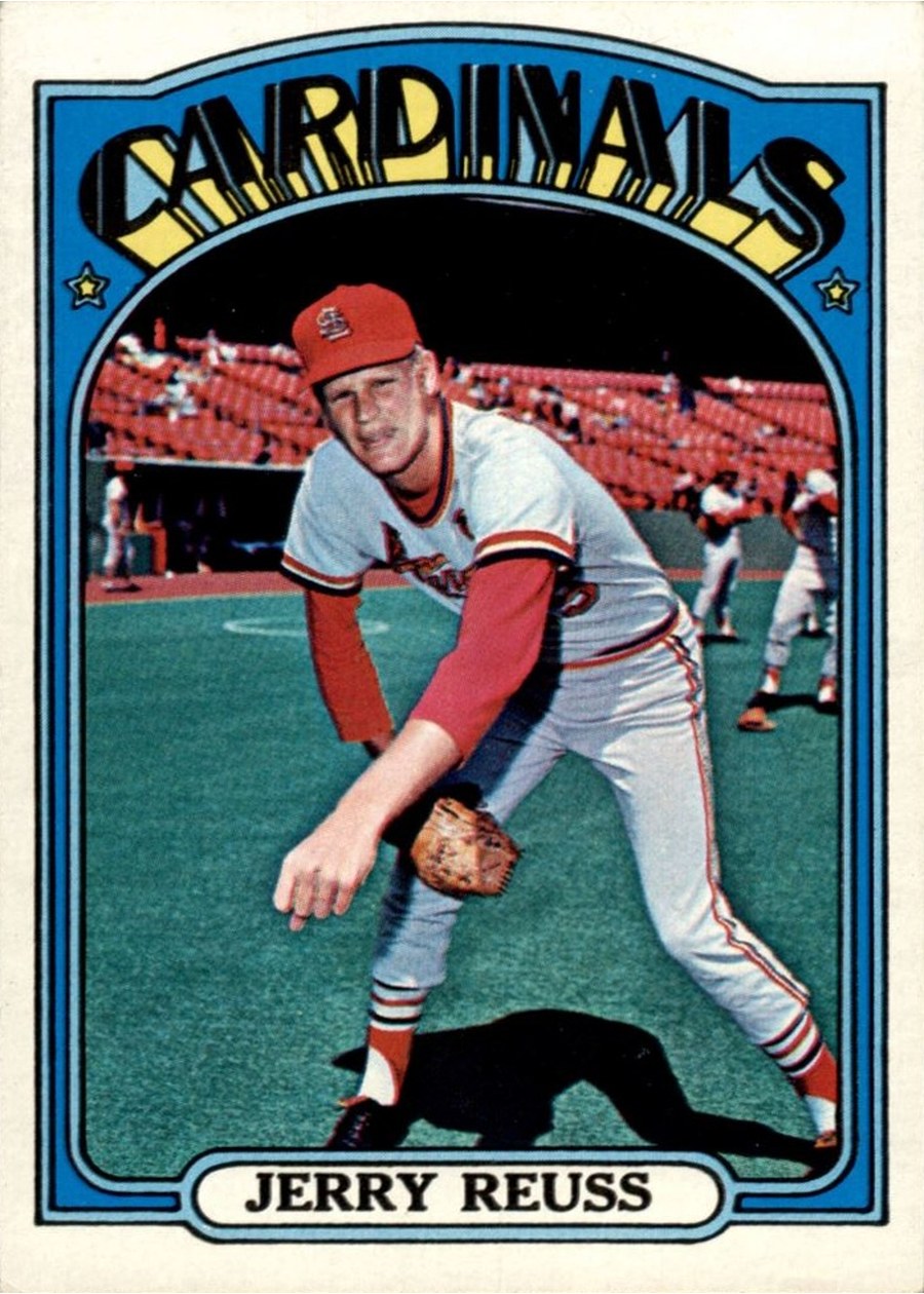 1972 Topps #775 Jerry Reuss, St. Louis Cardinals