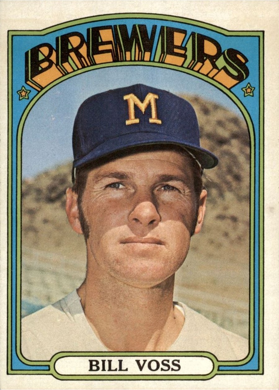 1972 Topps #776 Bill Voss, Milwaukee Brewers