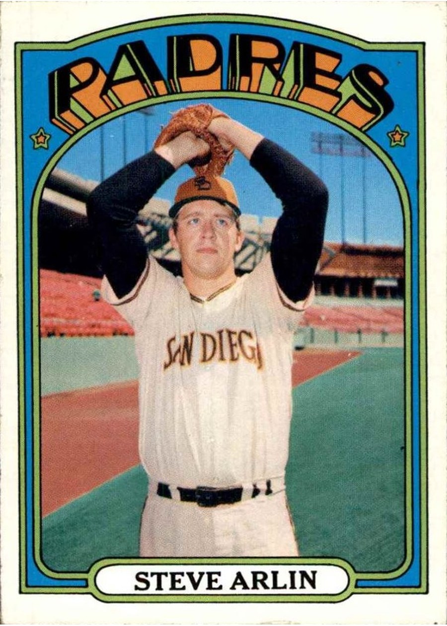 1972 Topps #78 Steve Arlin, San Diego Padres