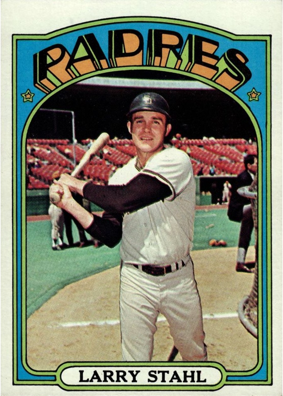 1972 Topps #782 Larry Stahl, San Diego Padres