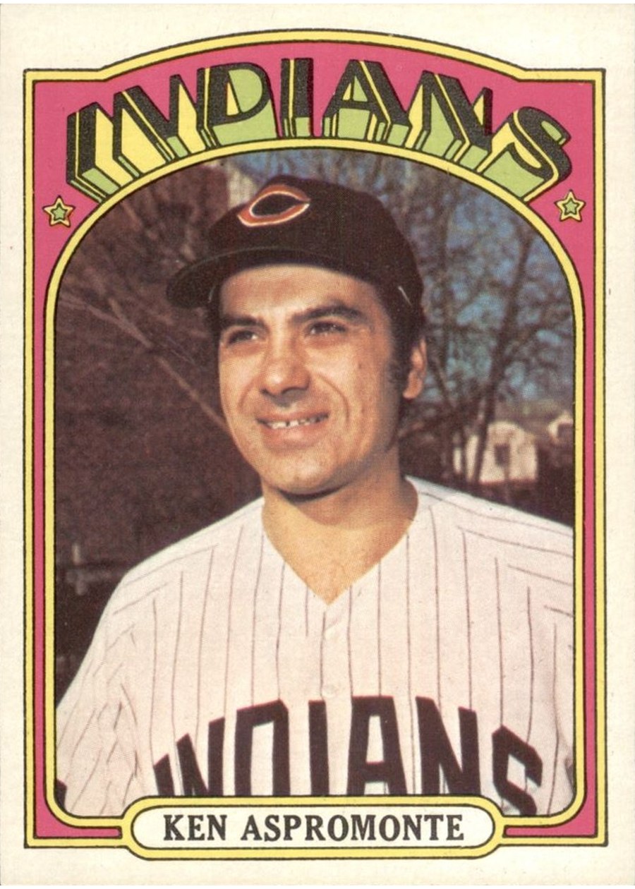1972 Topps #784 Ken Aspromonte, Cleveland Indians