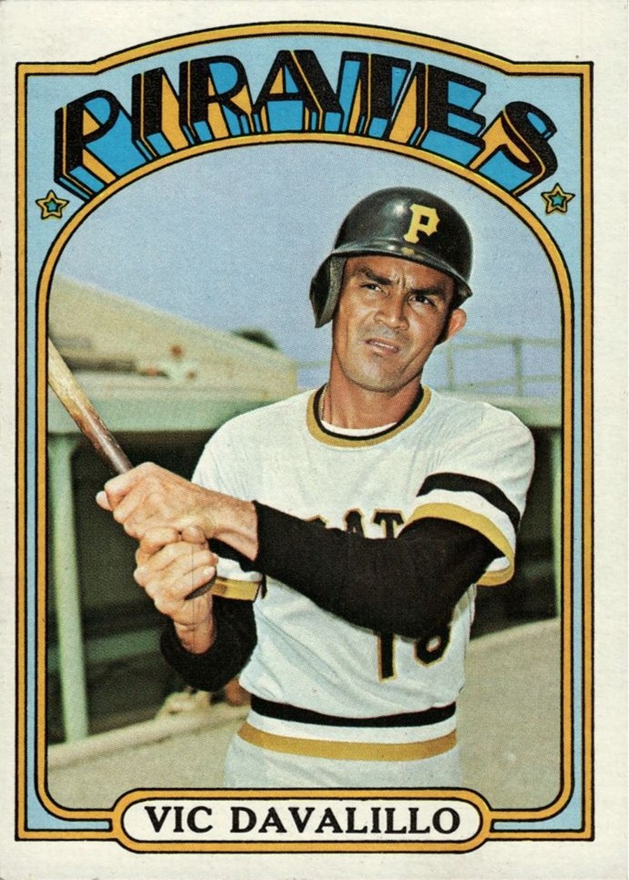 1972 Topps #785 Vic Davalillo, Pittsburgh Pirates