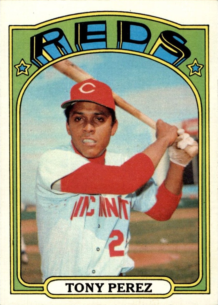1972 Topps #80 Tony Perez, Cincinnati Reds