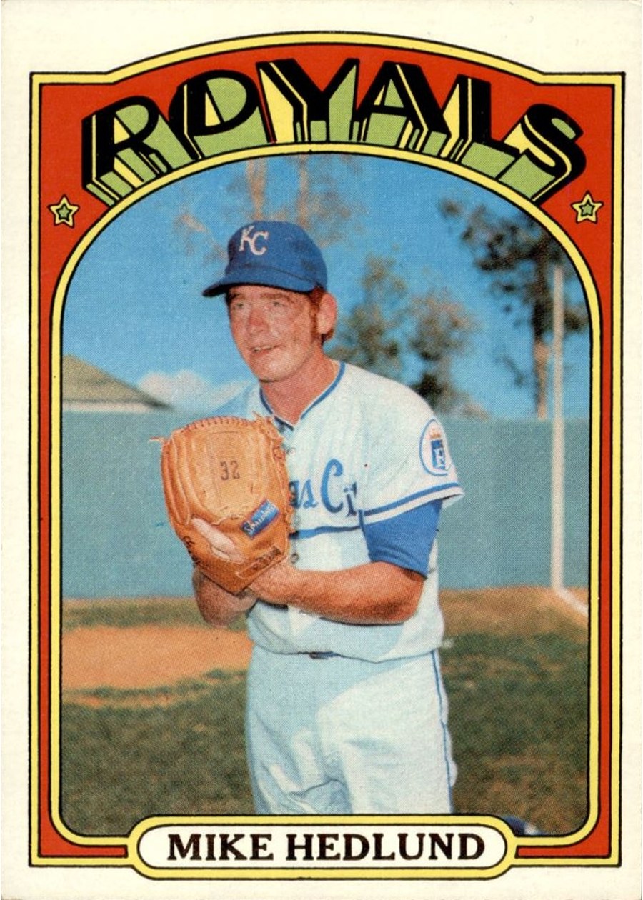 1972 Topps #81 Mike Hedlund, Kansas City Royals