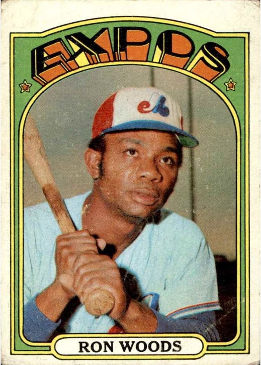 1972 Topps #82 Ron Woods, Montreal Expos