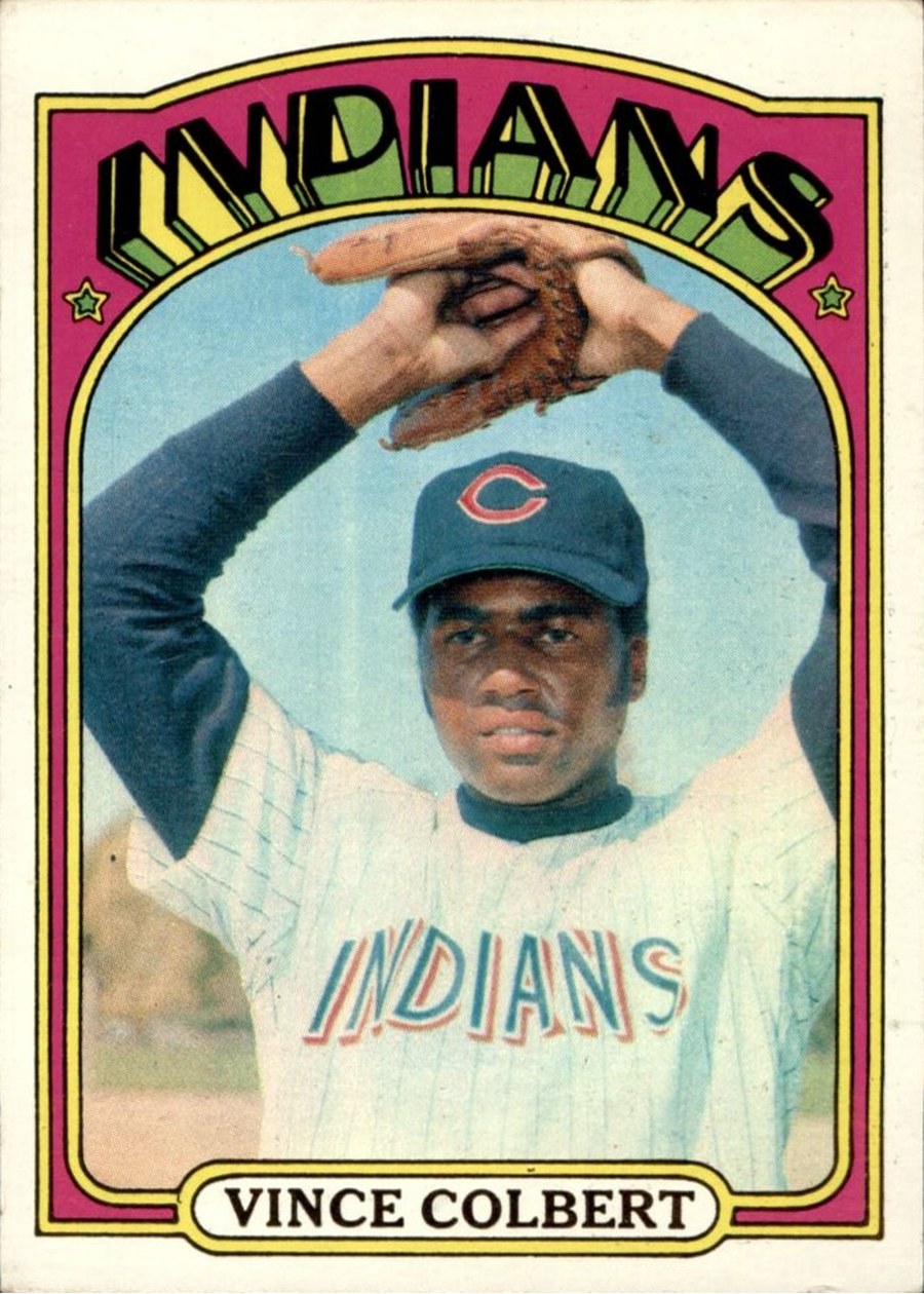 1972 Topps #84 Vince Colbert, Cleveland Indians