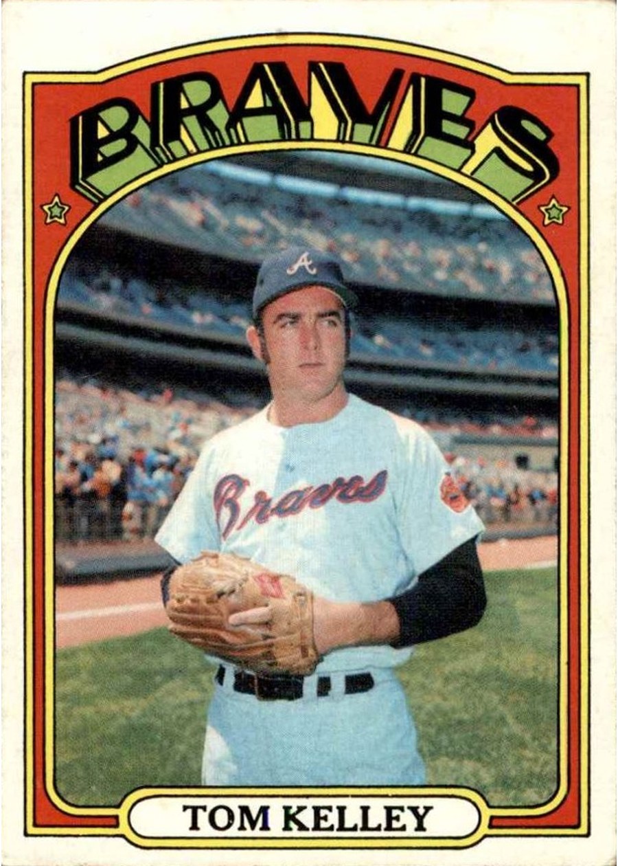 1972 Topps #97 Tom Kelley, Atlanta Braves