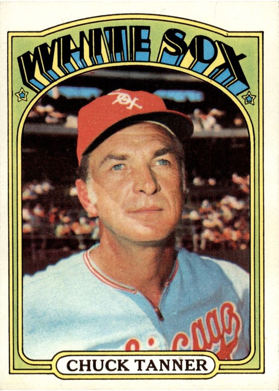 1972 Topps #98 Chuck Tanner, Chicago White Sox