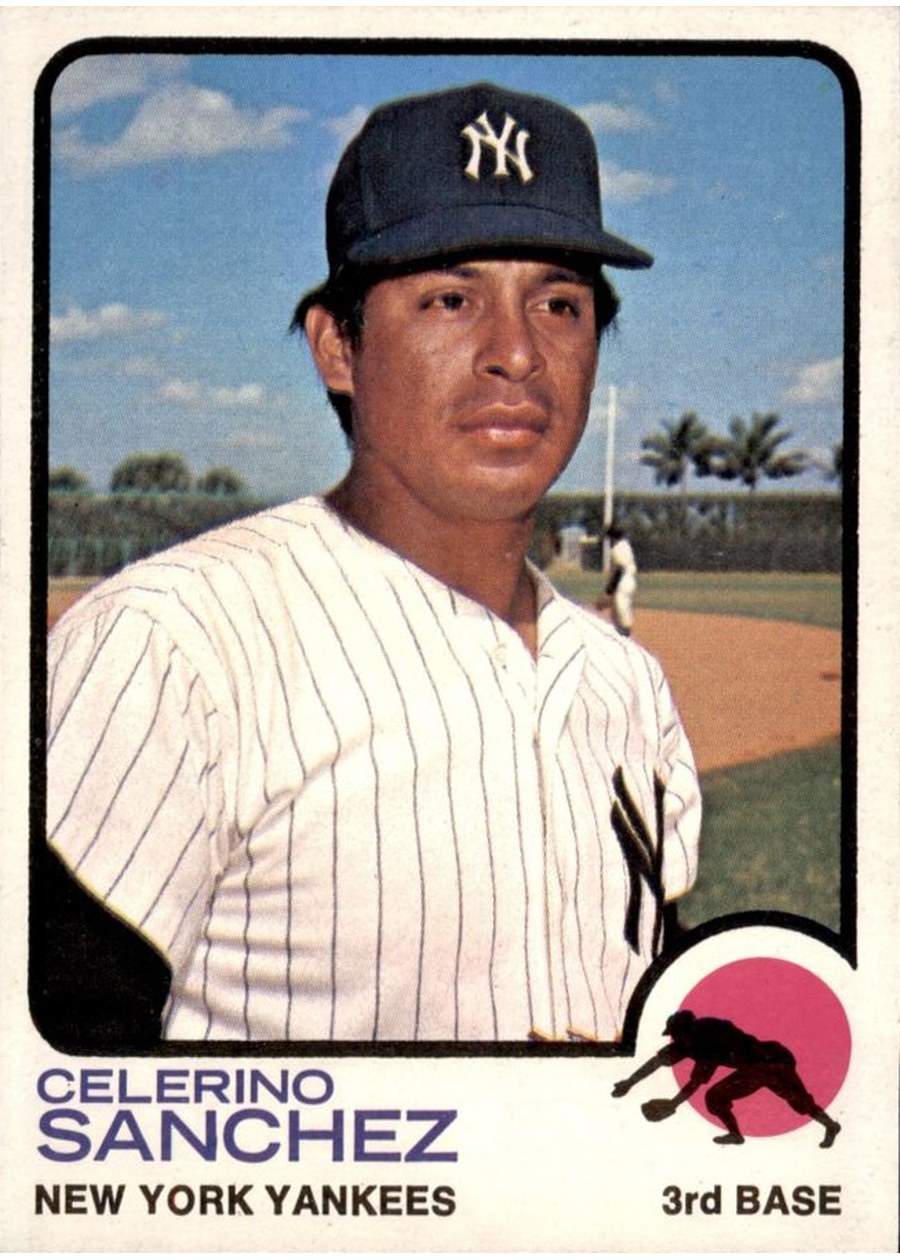1973 Topps #103 Celerino Sanchez, New York Yankees