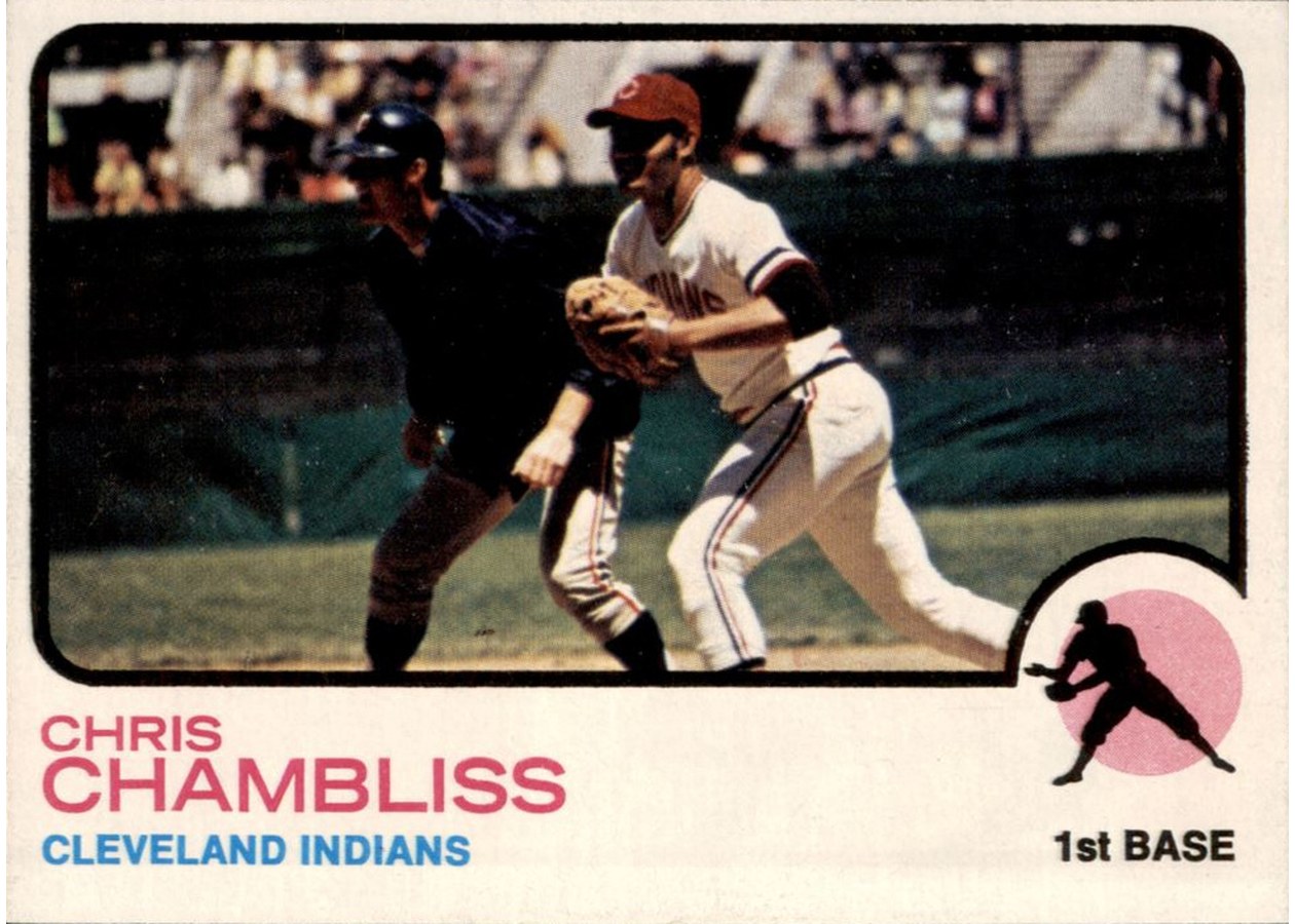 1973 Topps #11 Chris Chambliss, Cleveland Indians