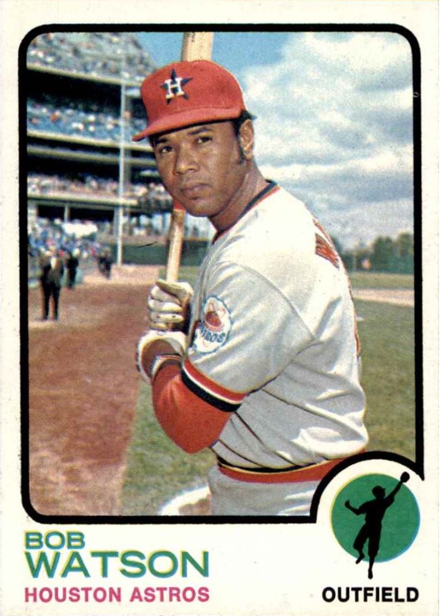 1973 Topps #110 Bob Watson, Houston Astros