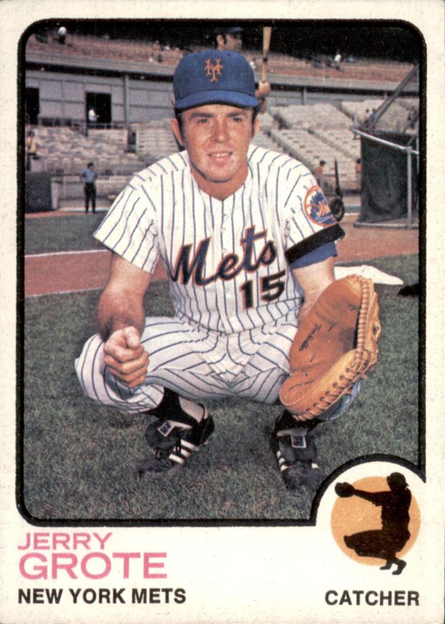 1973 Topps #113 Jerry Grote, New York Mets