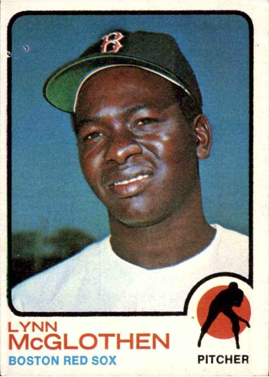 1973 Topps #114 Lynn McGlothen, Boston Red Sox