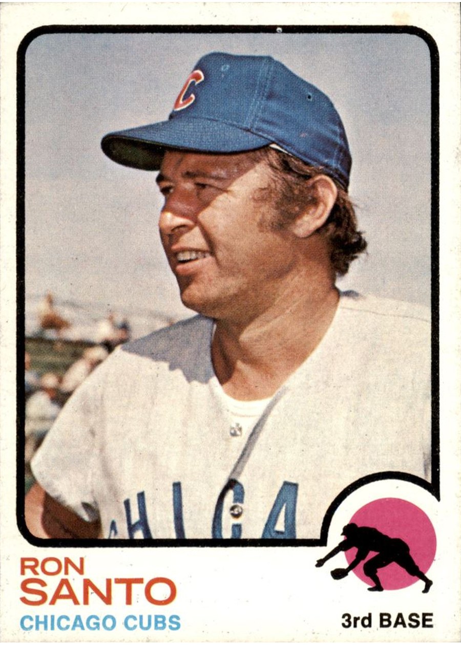 1973 Topps #115 Ron Santo, Chicago Cubs