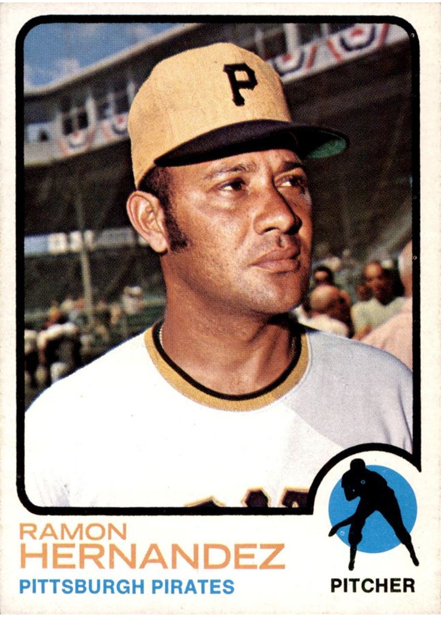 1973 Topps #117 Ramon Hernandez, Pittsburgh Pirates