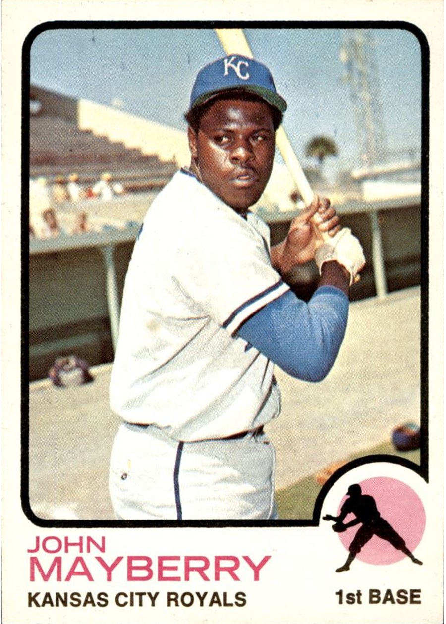 1973 Topps #118 John Mayberry, Kansas City Royals
