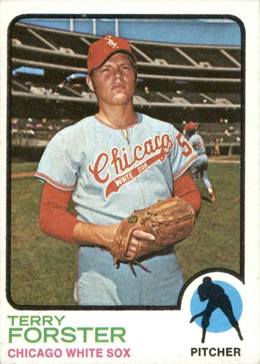 1973 Topps #129 Terry Forster, Chicago White Sox