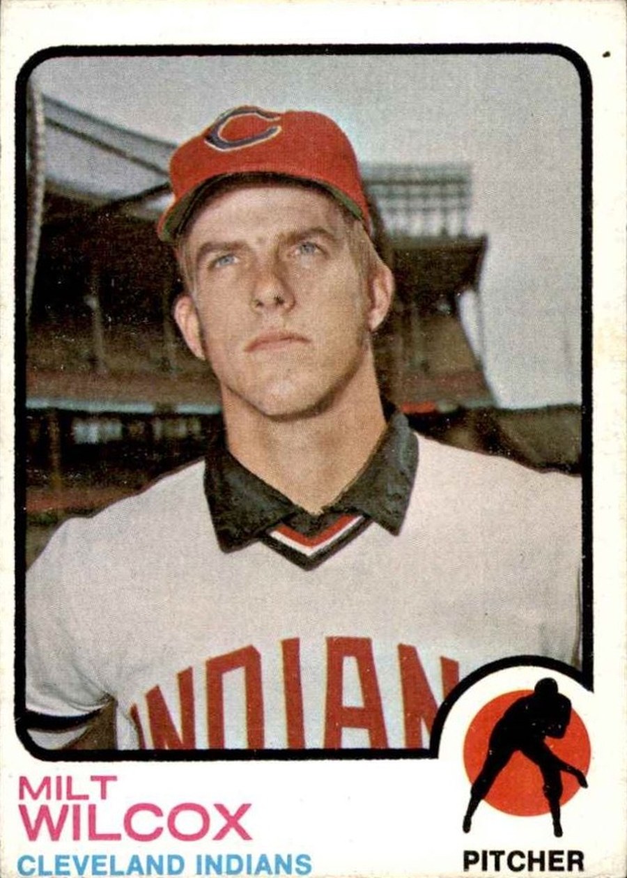 1973 Topps #134 Milt Wilcox, Cleveland Indians